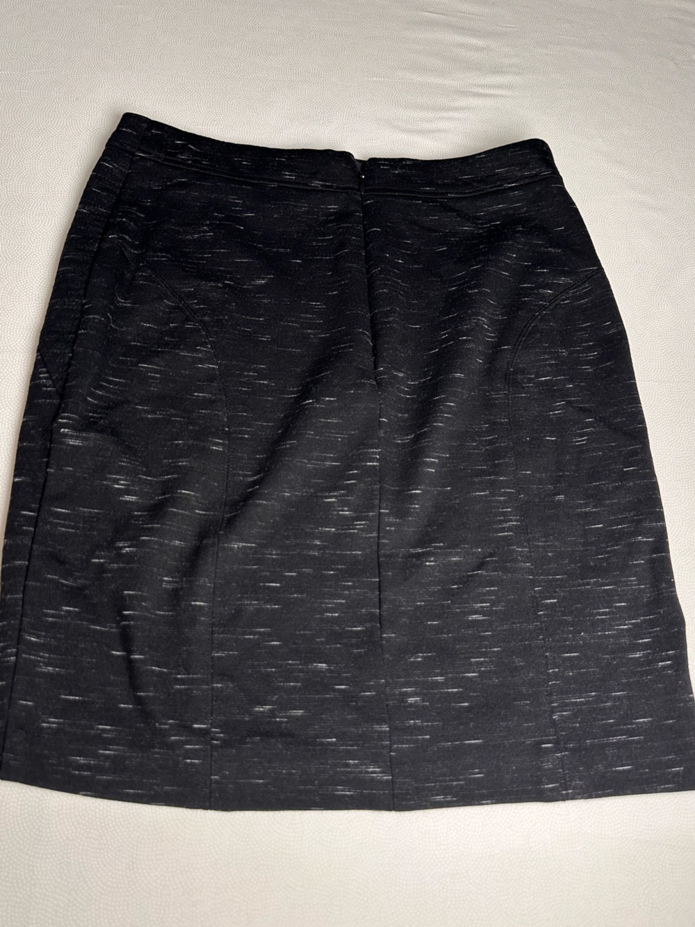 Fenn Wright Manson Black Textured Pencil Skirt Women’s US 2 Career Stretch - Picture 6 of 6